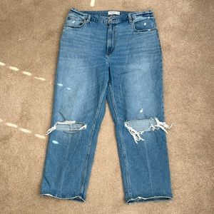 Abercrombie and Fitch curve love jeans